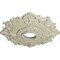Ekena Millwork Riley Ceiling Medallion (Fits Canopies up to 4 5/8"), 18"OD x 3 1/2"ID x 1 1/2"P, Clear Yellow CM18RLCYF - alternate 3